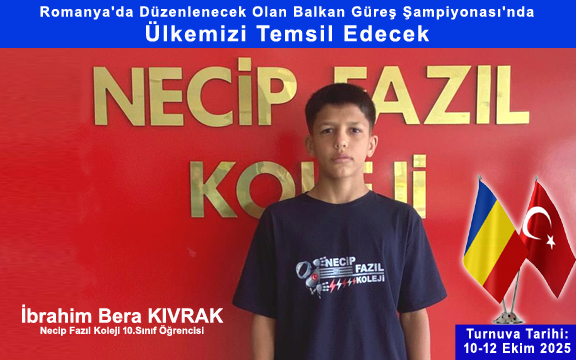 Ülkemiz Adına Öğrencimiz Romanya'ya Gidiyor