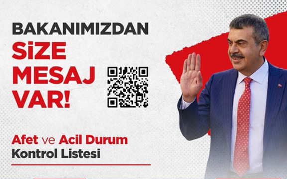 Bakanımızdan Size Mesaj Var!